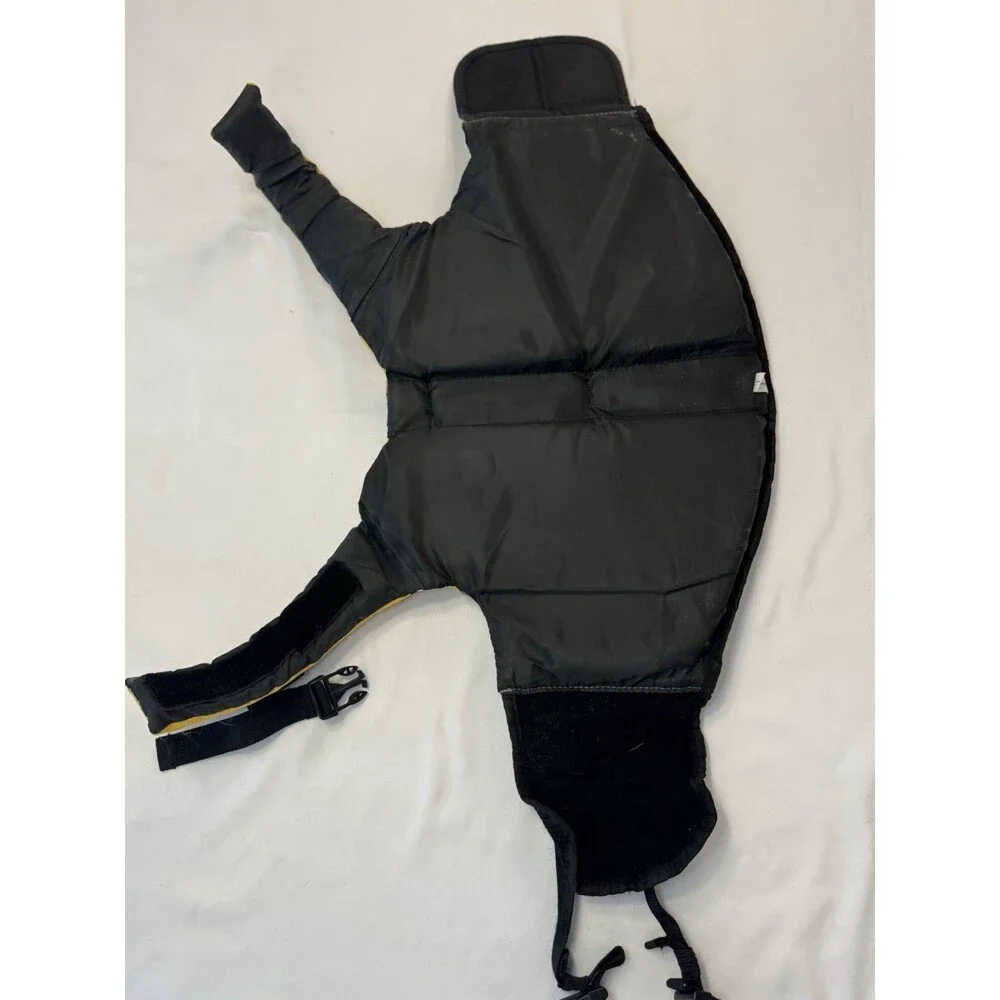Vivaglory Ripstop Lifesaver Dog Jacket Boating Water Sports Yellow Size Medium